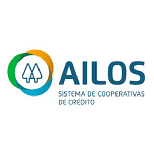 Logo do Sistema Ailos que tem 45% de mulheres em cargo de líderes
