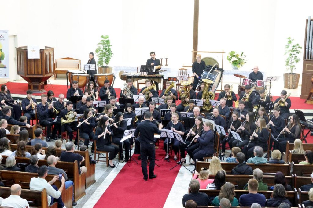 Café Musical terá apresentação da Banda Municipal Professor João Müller 