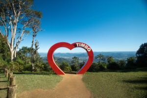 5 lugares para conhecer em Timbó. Roteiro turístico inclui apreciação do nascer do sol no Morro Azul, visitas a museus, programações culturais e cartões-postais do município
