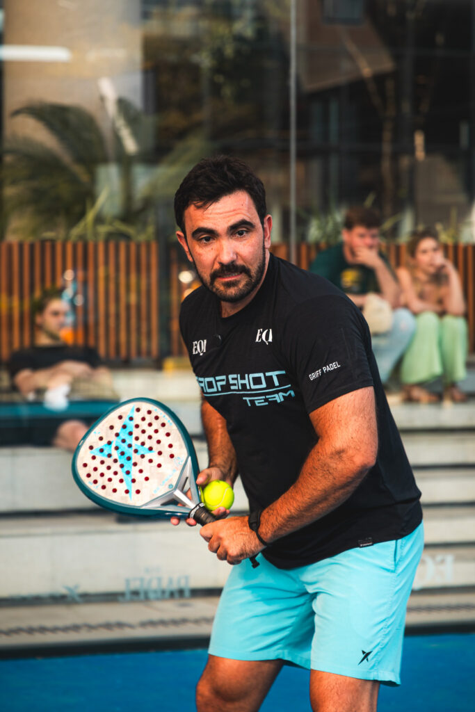 Tricampeão mundial do padel comanda Brasil x Argentina