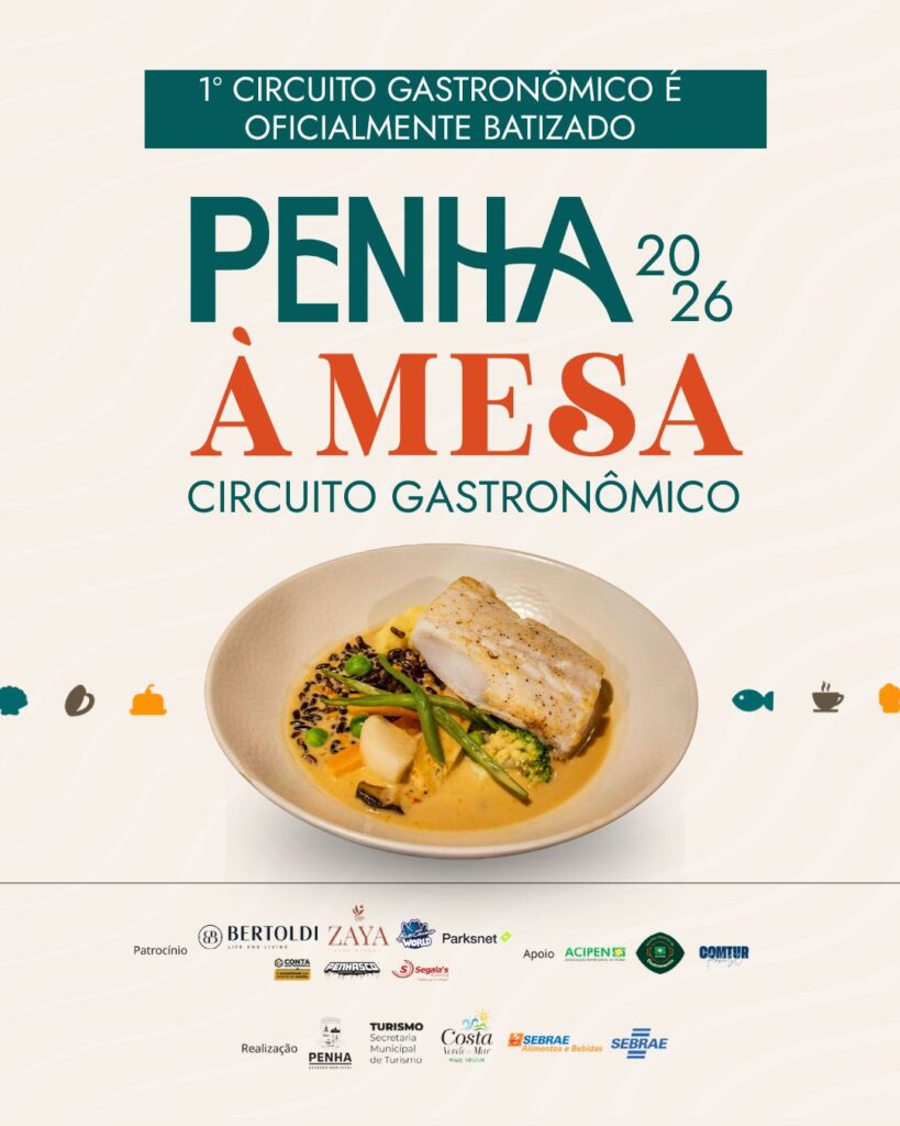Penha estreia no calendário de festivais gastronômicos de Santa Catarina
